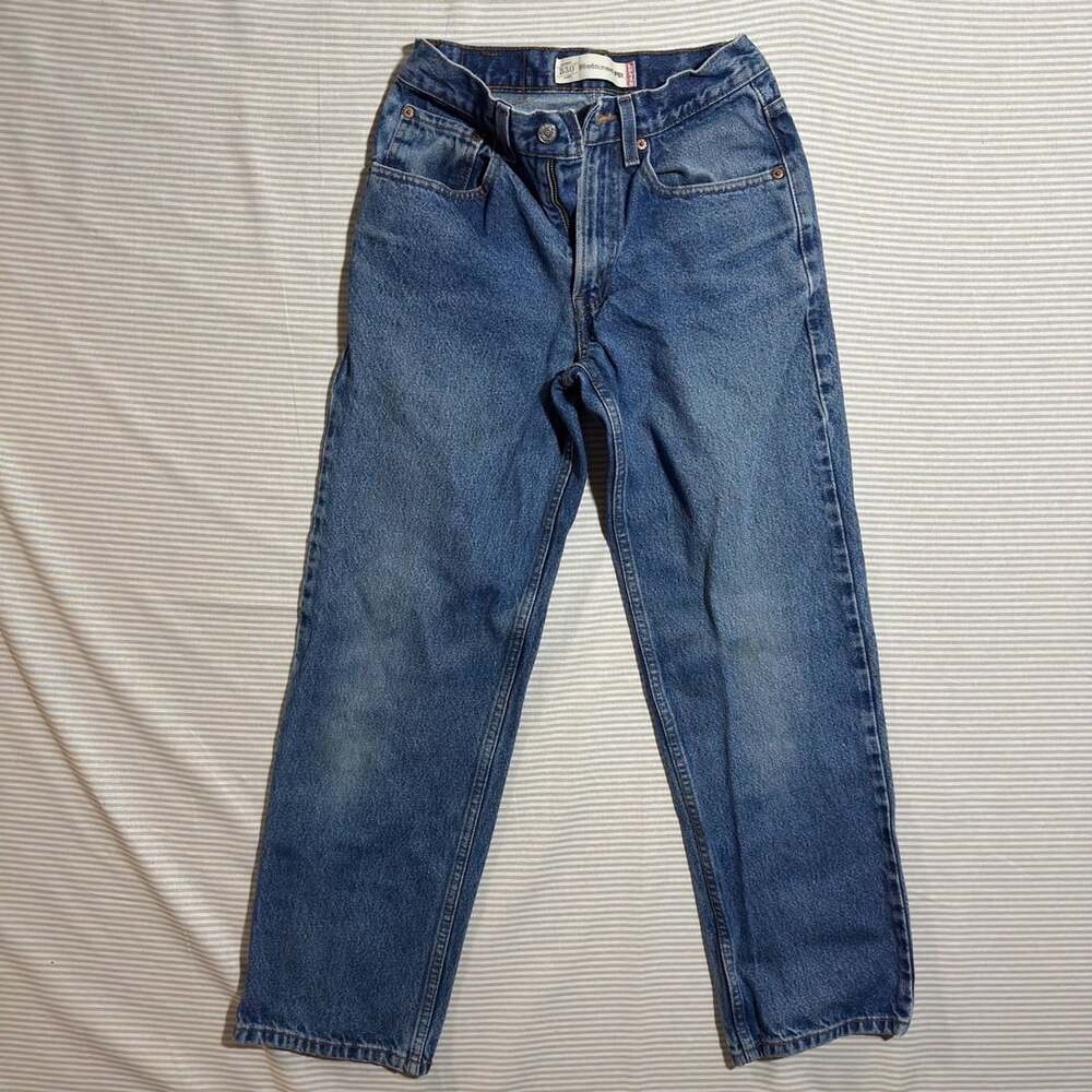 Levi's 550 Relaxed Fit Jeans Size 27 X 30 Blue